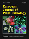 EUROPEAN JOURNAL OF PLANT PATHOLOGY封面